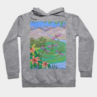 Dragonfly Paradise Hoodie